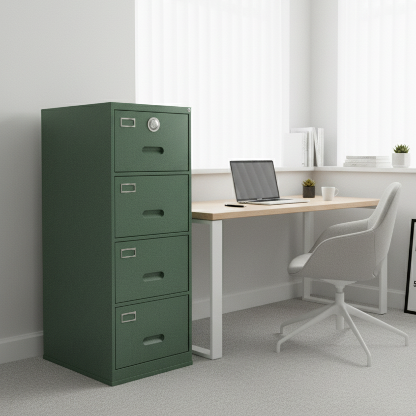 4D Fireproof Filing Cabinet