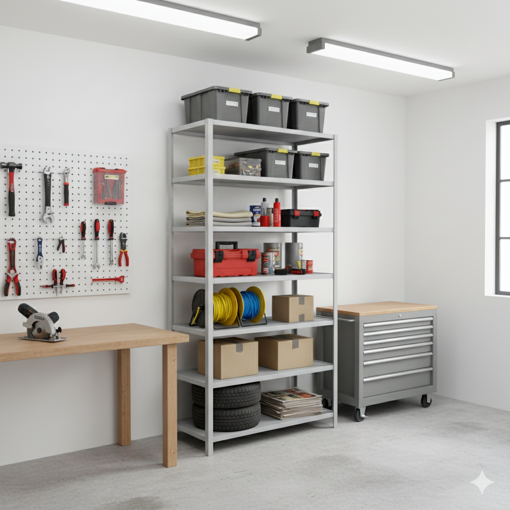 Open Type Steel Rack