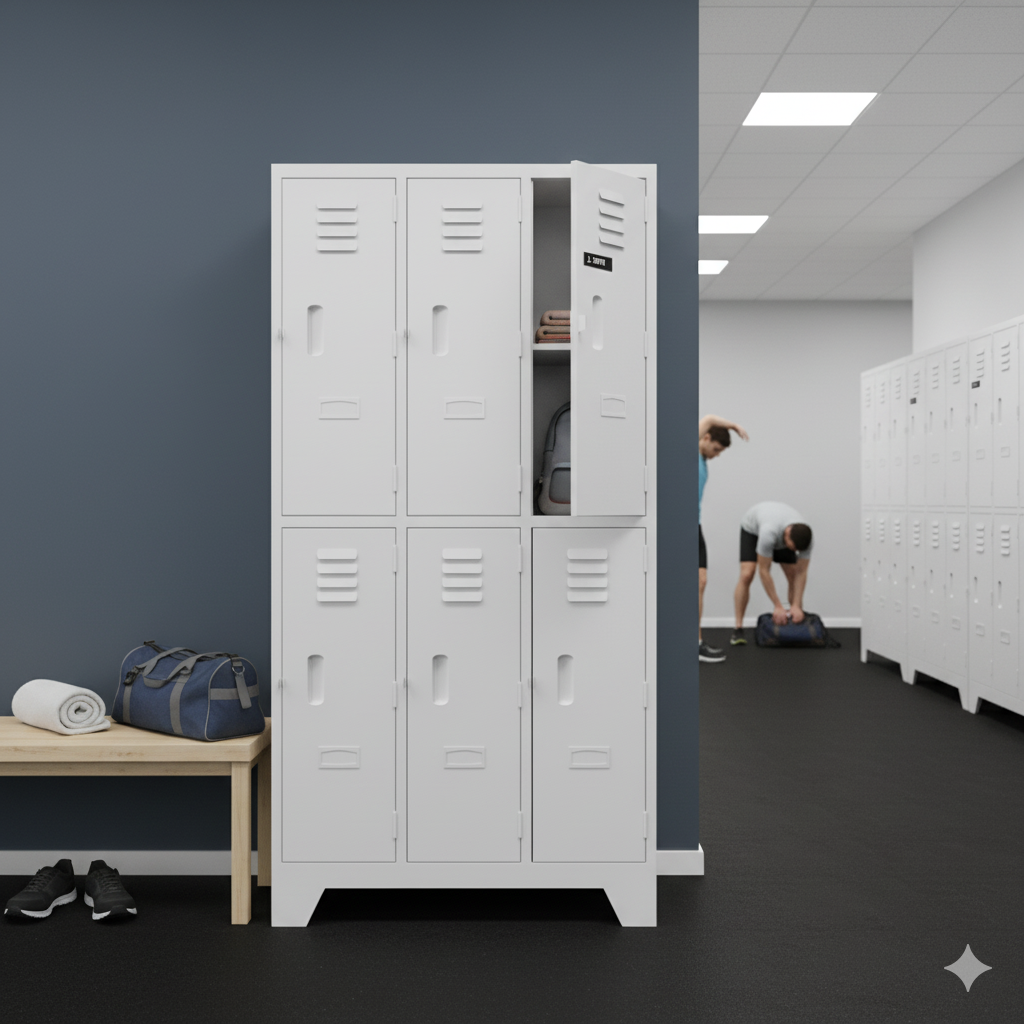 6 Door Opening Locker