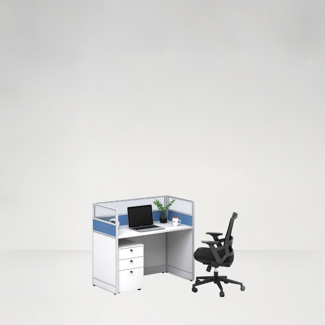 N24 Panel Free Standing Desk Side Pedestal