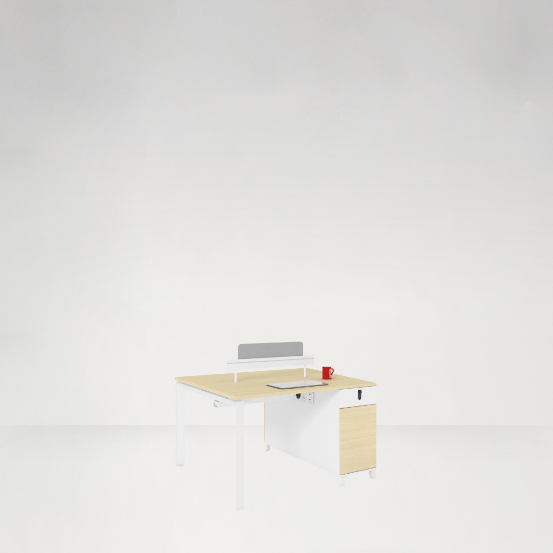 N24 Scandi 2-Cluster Side Pedestal