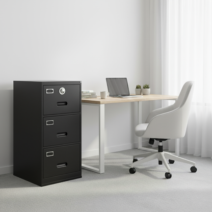 3D Fireproof Filing Cabinet