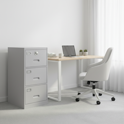 3D Fireproof Filing Cabinet