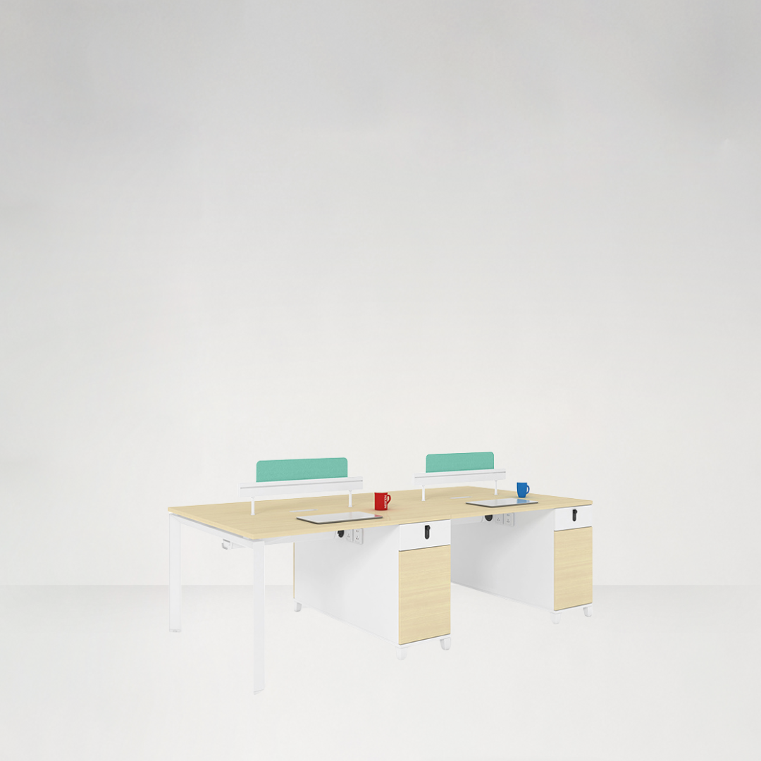 N24 Scandi 4-Cluster Side Pedestal