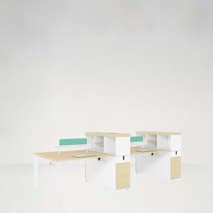 N24 Scandi 4-Cluster Side Shelves