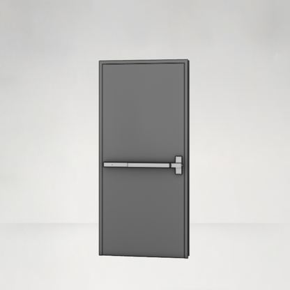 Single Fire Exit Steel Door